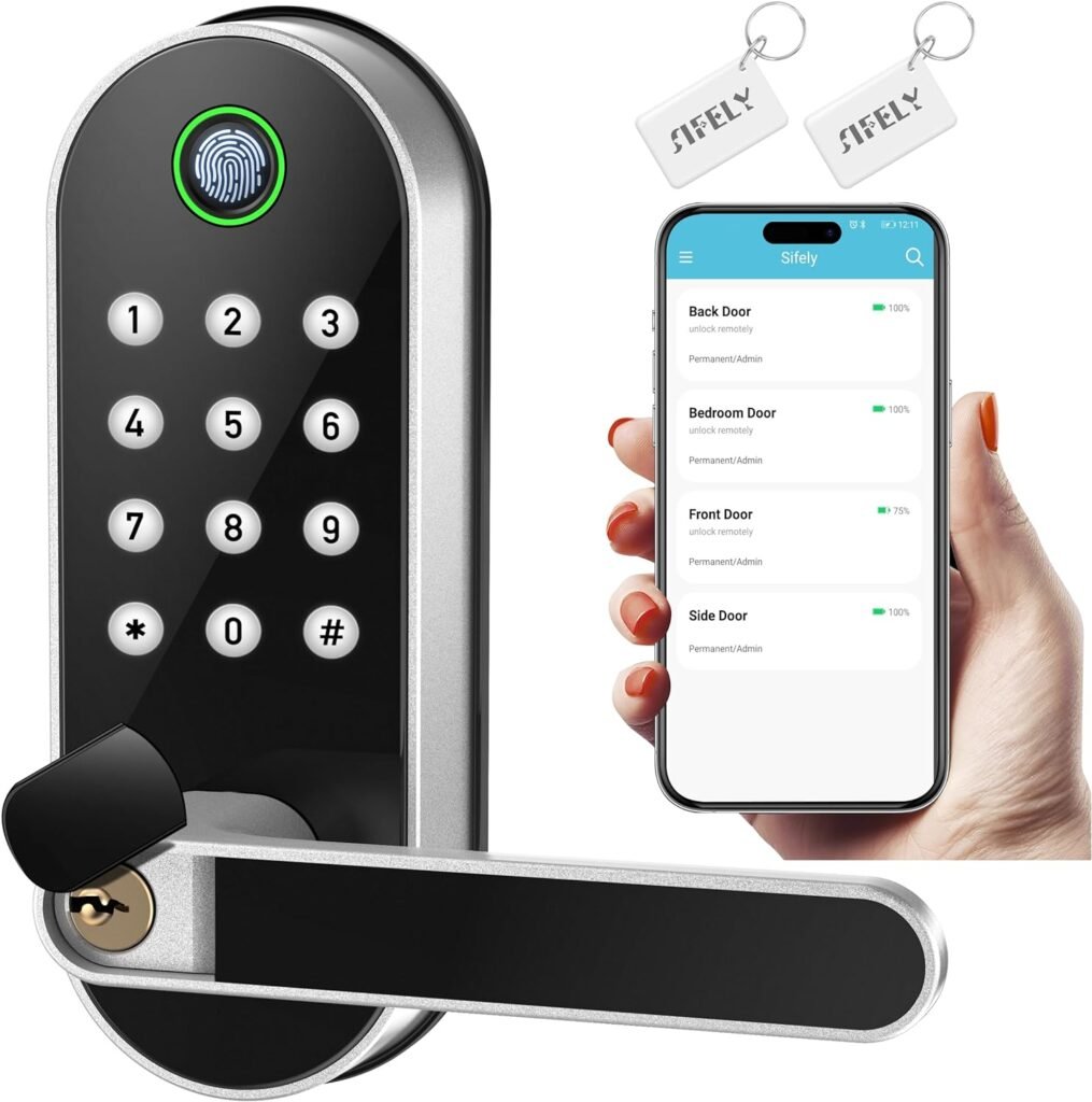 Smart Door Lock Keyless Fingerprint