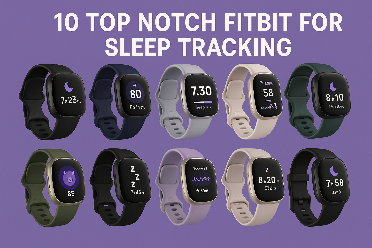10 Effective Fitbit for Sleep Tracking